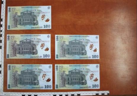 O grupare bihoreană a înşelat 25 de firme şi persoane, plătind mărfuri cu bancnote false 